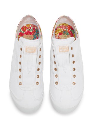 Detail View - Click To Enlarge - ONITSUKA TIGER - Mexico 66 Paraty' Floral Heel Panel Slip On Canvas Sneakers