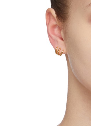 Figure View - Click To Enlarge - MISSOMA - 'Claw' small stud earrings