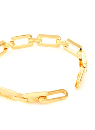Detail View - Click To Enlarge - MISSOMA - 'Bevelled' Chain 18k gold Plated Bracelet