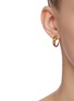 Figure View - Click To Enlarge - MISSOMA - 'Claw' 18k Gold Vermeil Medium Hoop Earrings