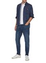 Figure View - Click To Enlarge - RAG & BONE - 'Fit 2' Mid Rise Whiskered Denim Jeans
