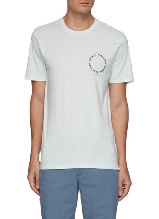 Main View - Click To Enlarge - RAG & BONE - Embroidered evolution T-shirt