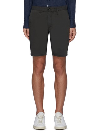 Main View - Click To Enlarge - RAG & BONE - 'Paperweight' Back Contrast Stitch Detail Chino Shorts