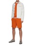 Figure View - Click To Enlarge - RAG & BONE - 'Driscoll' Elastic Waist Cotton Shorts