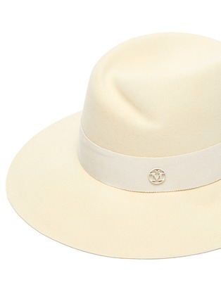 Detail View - Click To Enlarge - MAISON MICHEL - Virginie' Felt Fedora Hat