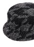 Detail View - Click To Enlarge - MAISON MICHEL - Axel Pied De Poulle Tweed Bucket Hat in Wool