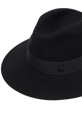 Detail View - Click To Enlarge - MAISON MICHEL - Felt Timeless Henrietta Waterproof Fedora Hat