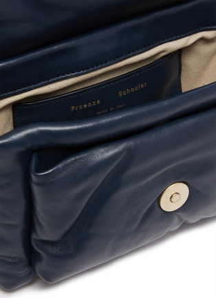 Detail View - Click To Enlarge - PROENZA SCHOULER - 'Harris' Small Padded Leather Flap Bag