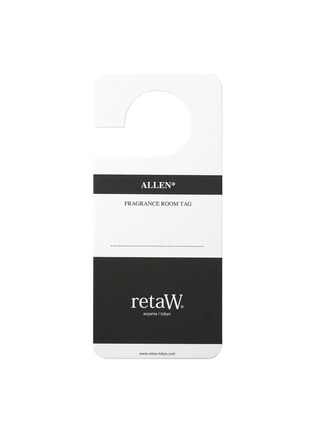 Main View - Click To Enlarge - RETAW - Fragrance Room Tag – Allen