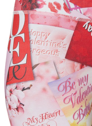  - BALENCIAGA - Be my Valentine graphic print leggings