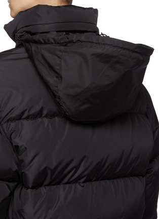 Detail View - Click To Enlarge - PRADA - Logo Plaque Lightweight Re-Nylon Down Puffer Jacket