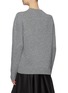 Back View - Click To Enlarge - PRADA - Logo Jacquard Turtleneck Cashmere Wool Blend Sweater