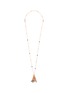 Main View - Click To Enlarge - ROBERTO COIN - Barocco' Diamond Ruby Jade 18K Rose Gold Tassel Necklace