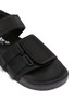 Detail View - Click To Enlarge - ADIDAS - 'New Adilette' Double Velcro Strap Sandals