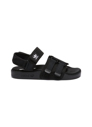 Main View - Click To Enlarge - ADIDAS - 'New Adilette' Double Velcro Strap Sandals