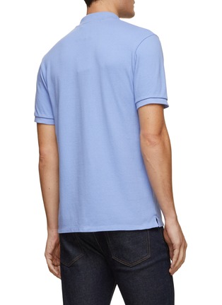 Back View - Click To Enlarge - MAISON KITSUNÉ - FOX HEAD PATCH CLASSIC POLO