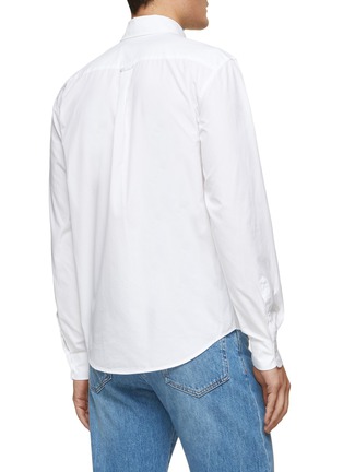 Back View - Click To Enlarge - MAISON KITSUNÉ - FOX HEAD EMBROIDERY CLASSIC SHIRT