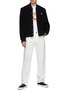 Figure View - Click To Enlarge - MAISON KITSUNÉ - Fox Head Patch Wool Blend Varsity Jacket