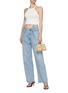 Figure View - Click To Enlarge - AGOLDE - Displaced Waistband Wide Leg Jeans