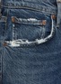  - AGOLDE - 'Riley' Distress Detail High Rise Crop Jeans