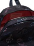 Detail View - Click To Enlarge - HERSCHEL SUPPLY CO. -  ''Heritage Youth' Chalk Doodle Print Canvas Toddler and Kids Backpack
