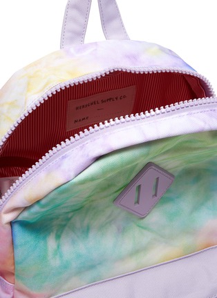 Detail View - Click To Enlarge - HERSCHEL SUPPLY CO. -  ''Heritage Youth' Tie-dye Pattern Canvas Toddler and Kids Backpack