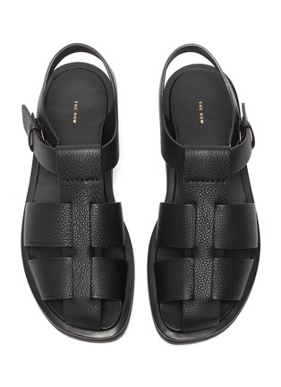Detail View - Click To Enlarge - THE ROW - Wide Band Leather Sandals