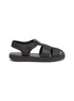 Main View - Click To Enlarge - THE ROW - Wide Band Leather Sandals