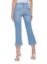 Back View - Click To Enlarge - FRAME - Le Pixie Crop' flared jeans