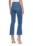 Back View - Click To Enlarge - FRAME - Le Hardy' double button flare leg jeans