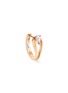 Main View - Click To Enlarge - REPOSSI - 'Serti Inversé' Diamond Rose Gold Earrings