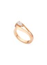 Main View - Click To Enlarge - REPOSSI - 'SERTI INVERSÉ' DIAMOND ROSE GOLD RING