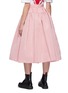 Back View - Click To Enlarge - ALEXANDER MCQUEEN - Gathered puff maxi skirt