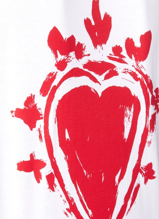  - ALEXANDER MCQUEEN - Heart graphic print T-shirt