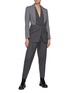 Figure View - Click To Enlarge - ALEXANDER MCQUEEN - Wool Twill Suiting Pants