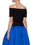 Back View - Click To Enlarge - ALEXANDER MCQUEEN - Off-shoulder stretch top