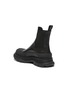  - ALEXANDER MCQUEEN - 'Tread Slick' Platform Sole Leather Boots