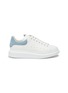 Main View - Click To Enlarge - ALEXANDER MCQUEEN - 'Oversized Sneakers' in Calfskin Leather with Contrast Heel Tab