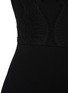 Detail View - Click To Enlarge - VICTORIA BECKHAM - Lace Detail V-neck Sleeveless Midi Dress