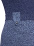 Detail View - Click To Enlarge - VICTORIA BECKHAM - Colourblock Cotton Blend Knit Midi Dress