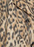 - VICTORIA BECKHAM - Leopard print waist tie detail trench coat