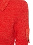  - VICTORIA BECKHAM - Belted Cotton Rib Knit Polo Shirt