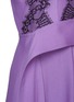 Detail View - Click To Enlarge - VICTORIA BECKHAM - Lace neck cami maxi dress