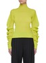 Main View - Click To Enlarge - BOTTEGA VENETA - Semi Transparent Silk Turtleneck Sweater