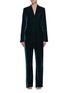 Main View - Click To Enlarge - BOTTEGA VENETA - Hybrid Blazer Velvet Jumpsuit