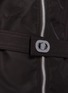 Detail View - Click To Enlarge - BOTTEGA VENETA - Belted Nylon Gabardine Zip Up Dress