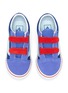 Figure View - Click To Enlarge - VANS - 'Old Skool' Colourblock Double Velcro Closure Suede Toddler Sneakers
