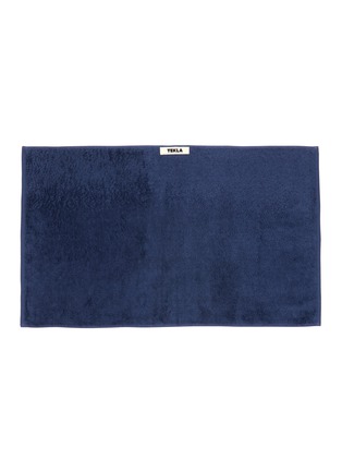 Main View - Click To Enlarge - TEKLA - Organic cotton guest towel – Dark Navy