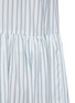 Detail View - Click To Enlarge - VICTORIA, VICTORIA BECKHAM - Melange stripe off-shoulder dress