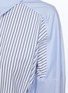 Detail View - Click To Enlarge - VICTORIA, VICTORIA BECKHAM - Stripe Panel Cotton Shirt Dress